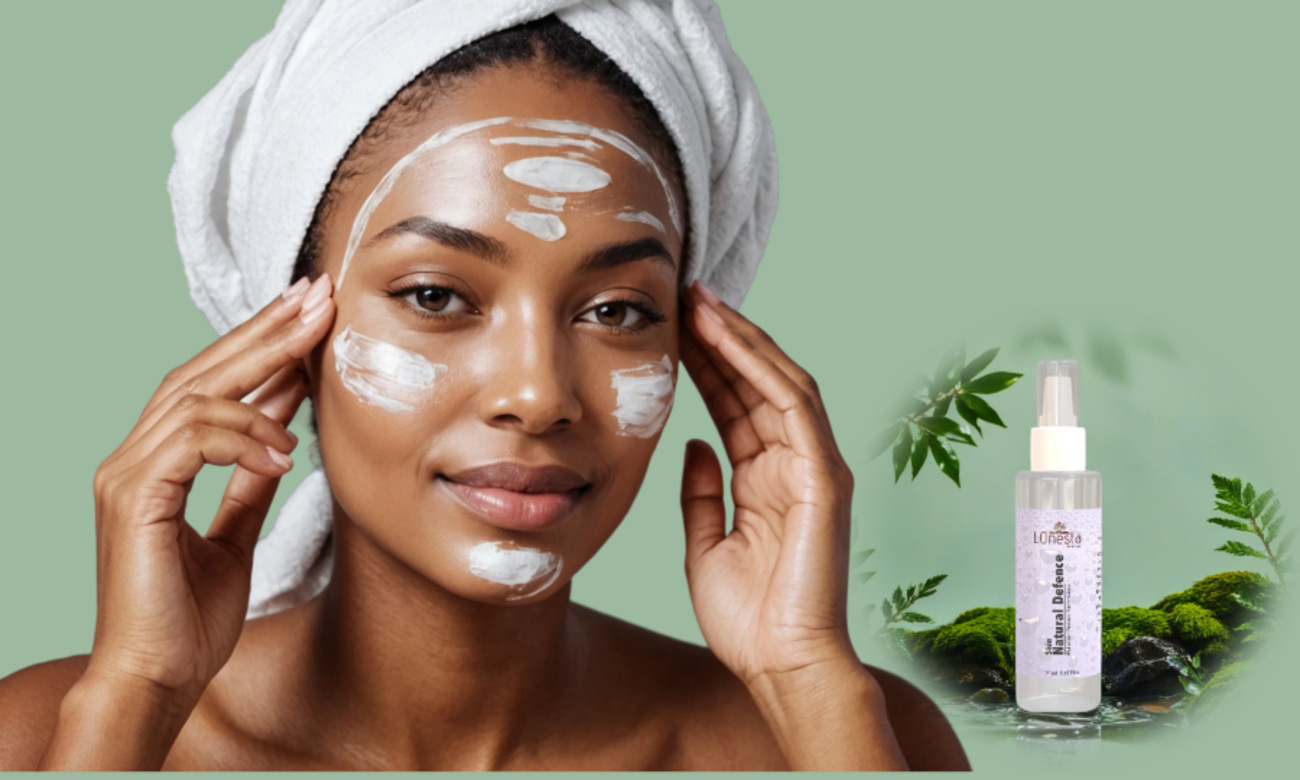 Woman applying natural skincare cream – Skincare Tips in Pakistan by Lonesta